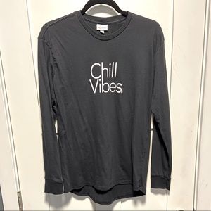 Chill vibes long sleeve tee LuLaRoe Hudson